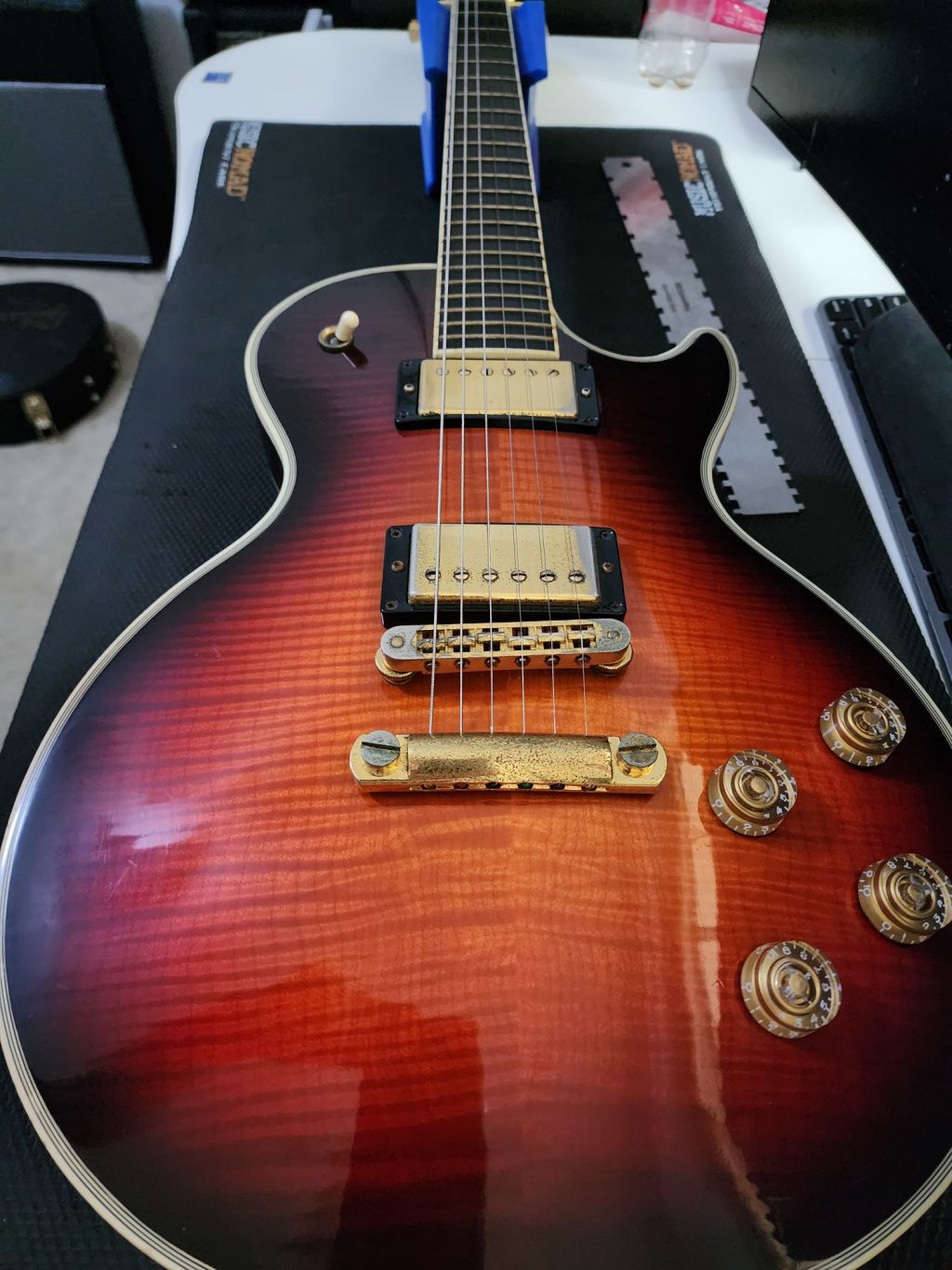 Frets and Electronics Fix for 2007 Gibson Les Paul&nbsp;Supreme