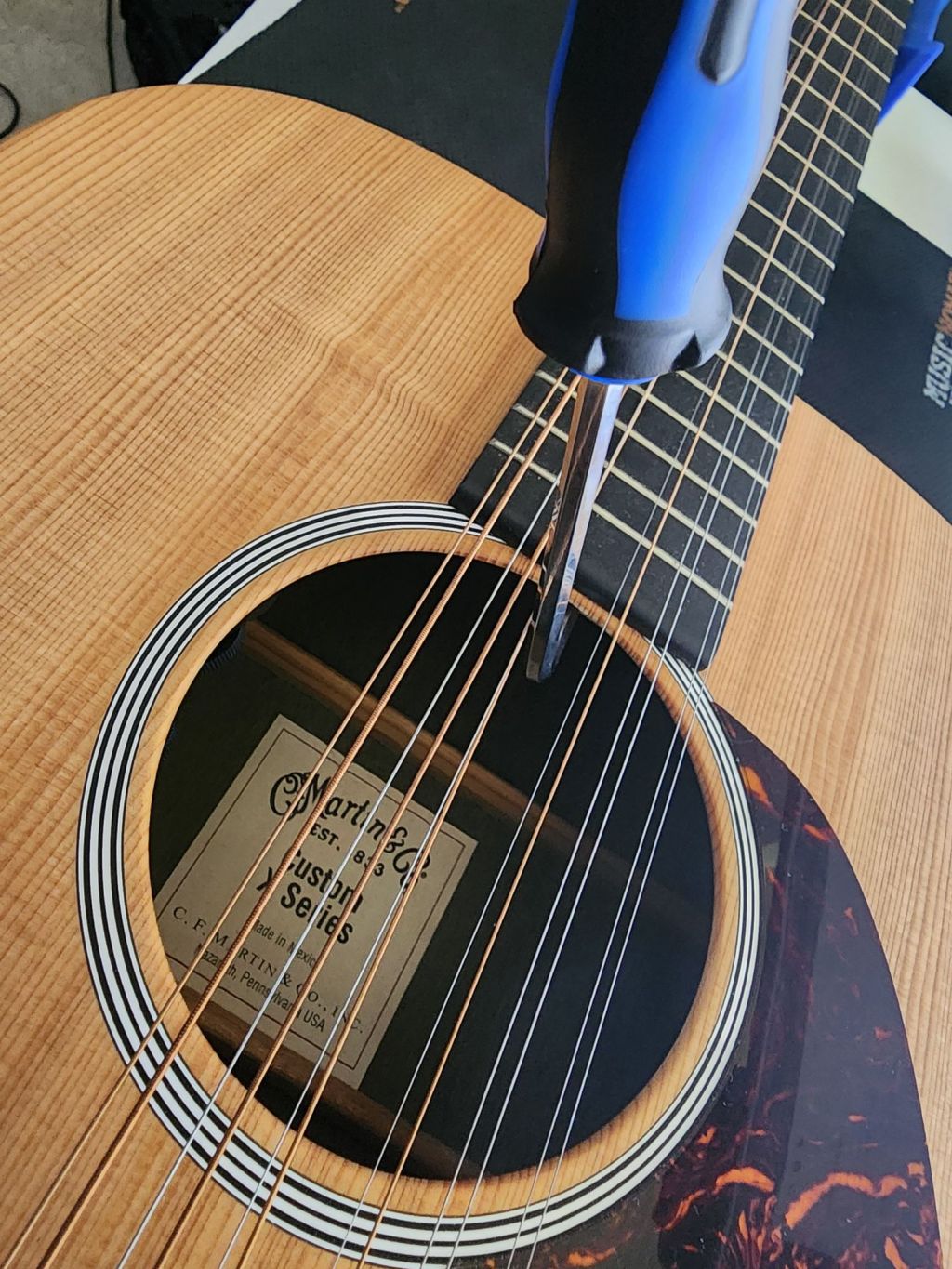 Expert Setup for 2012 Martin Custom X Series 12 String&nbsp;Guitar