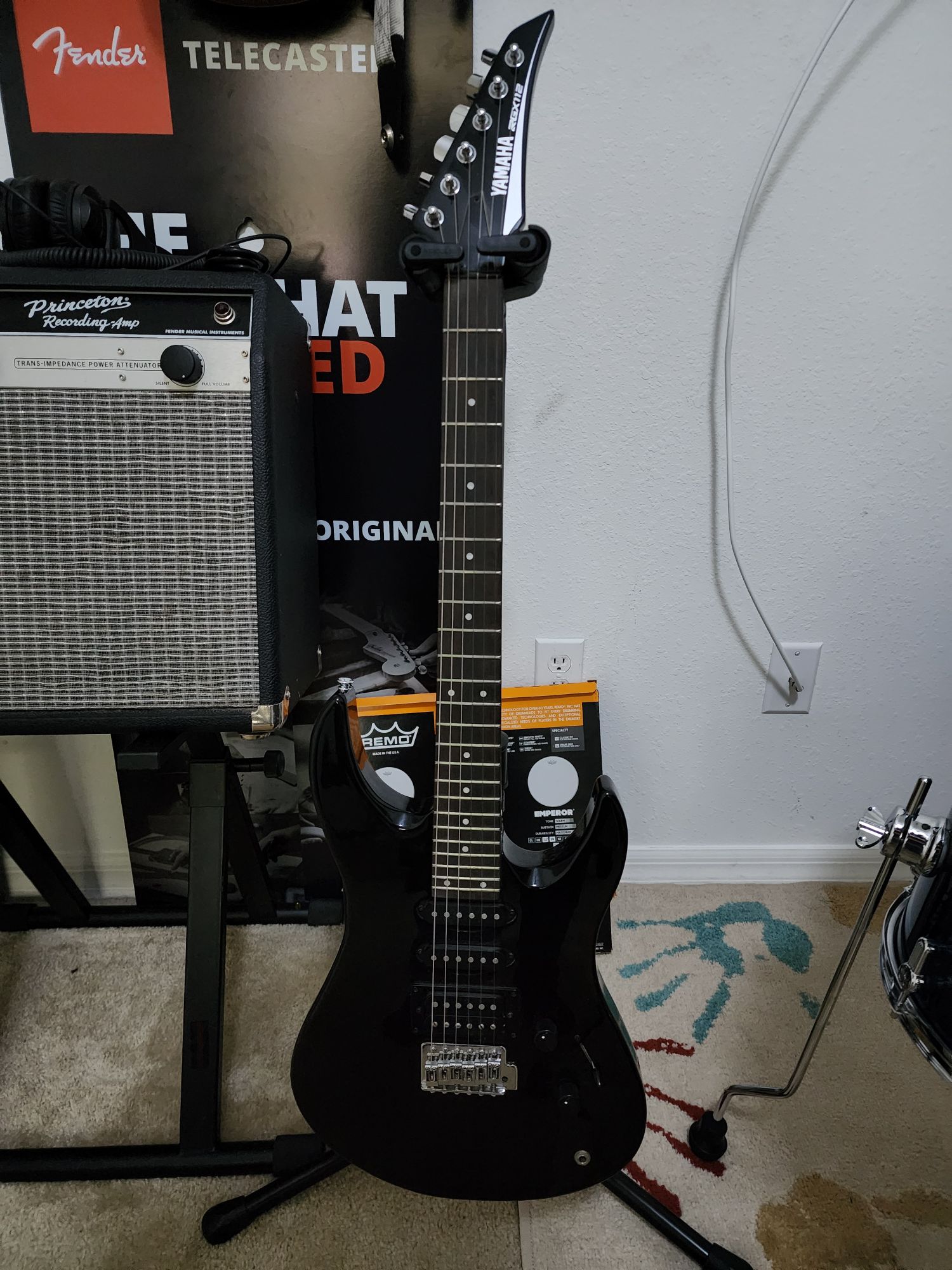 YAMAHA RGX612 ストラト ジャパンヴィンテージ！1987年初期モデル Yamaha RGX 612 Vintage Electric Guitar 1980s Japan Super Strat Black