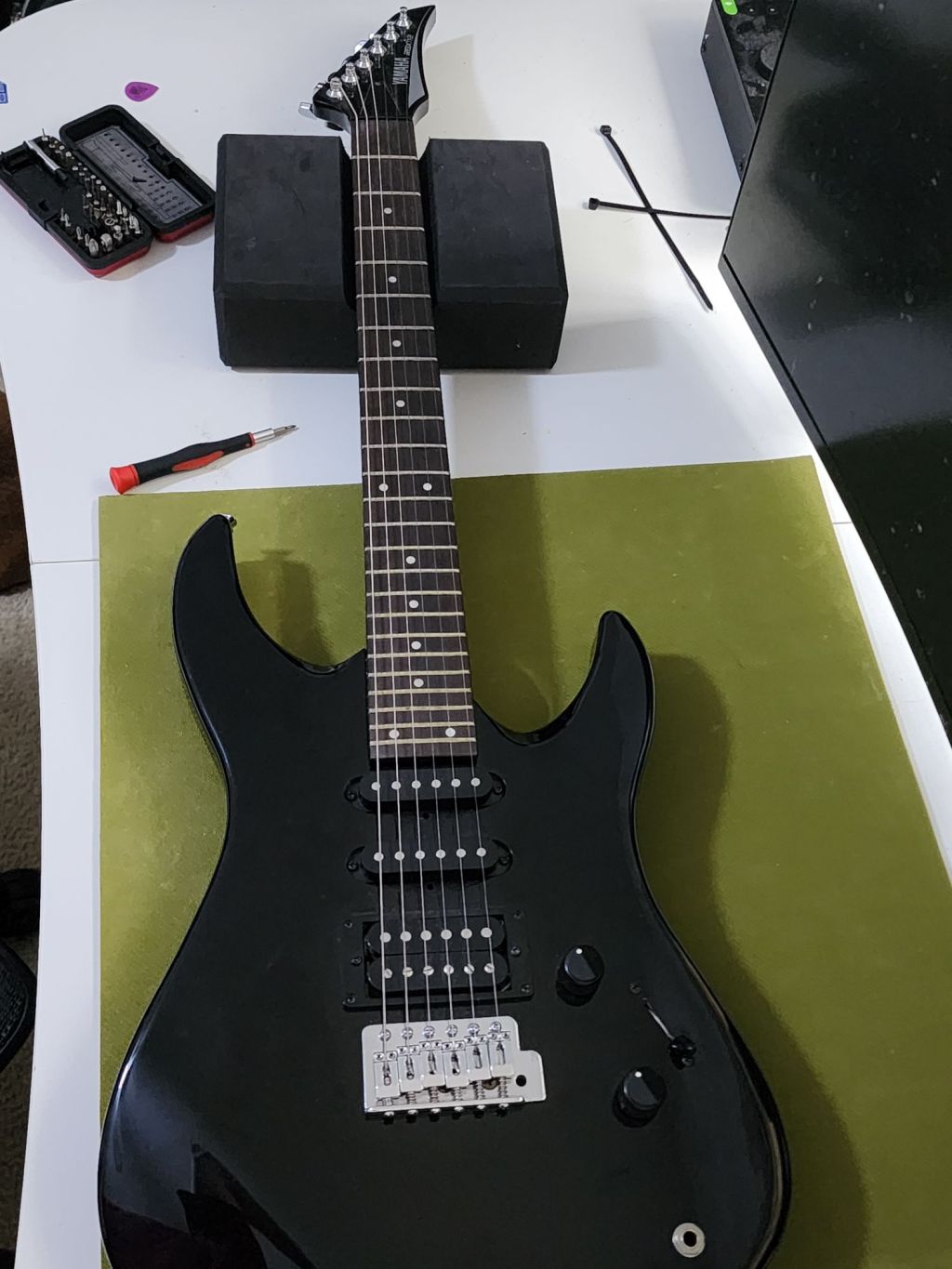 Late 1980s Yamaha RGX112 Guitar&nbsp;Setup